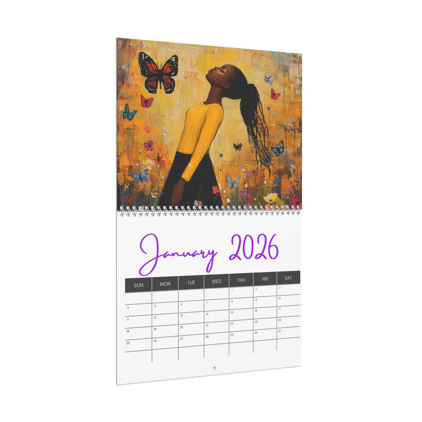 GabbyCrafts Surrealism Art Wall Calendar