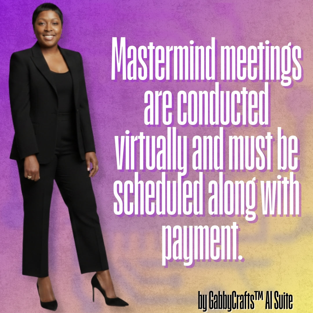 1:1 Clarity and Direction Mastermind | 60-Minute Strategy Session