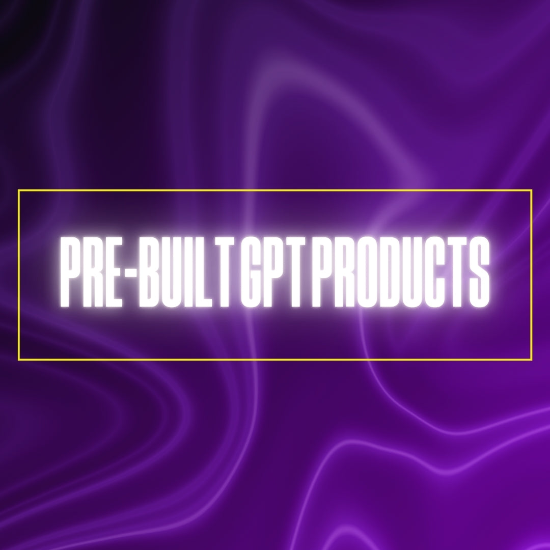 The GabbyCrafts™ AI Suite: Pre-Built GPT Library