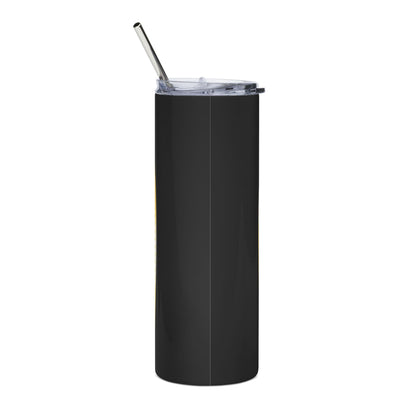 Custom 20 oz Stainless Steel Tumbler – Designed by GabbyCrafts (Black)