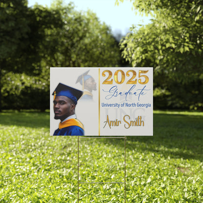 Graduation Yard Sign