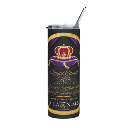 Custom 20 oz Stainless Steel Tumbler – Designed by GabbyCrafts (Black)