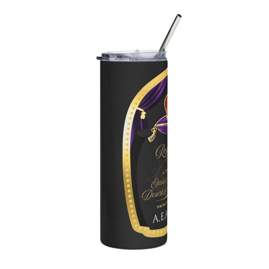 Custom 20 oz Stainless Steel Tumbler – Designed by GabbyCrafts (Black)