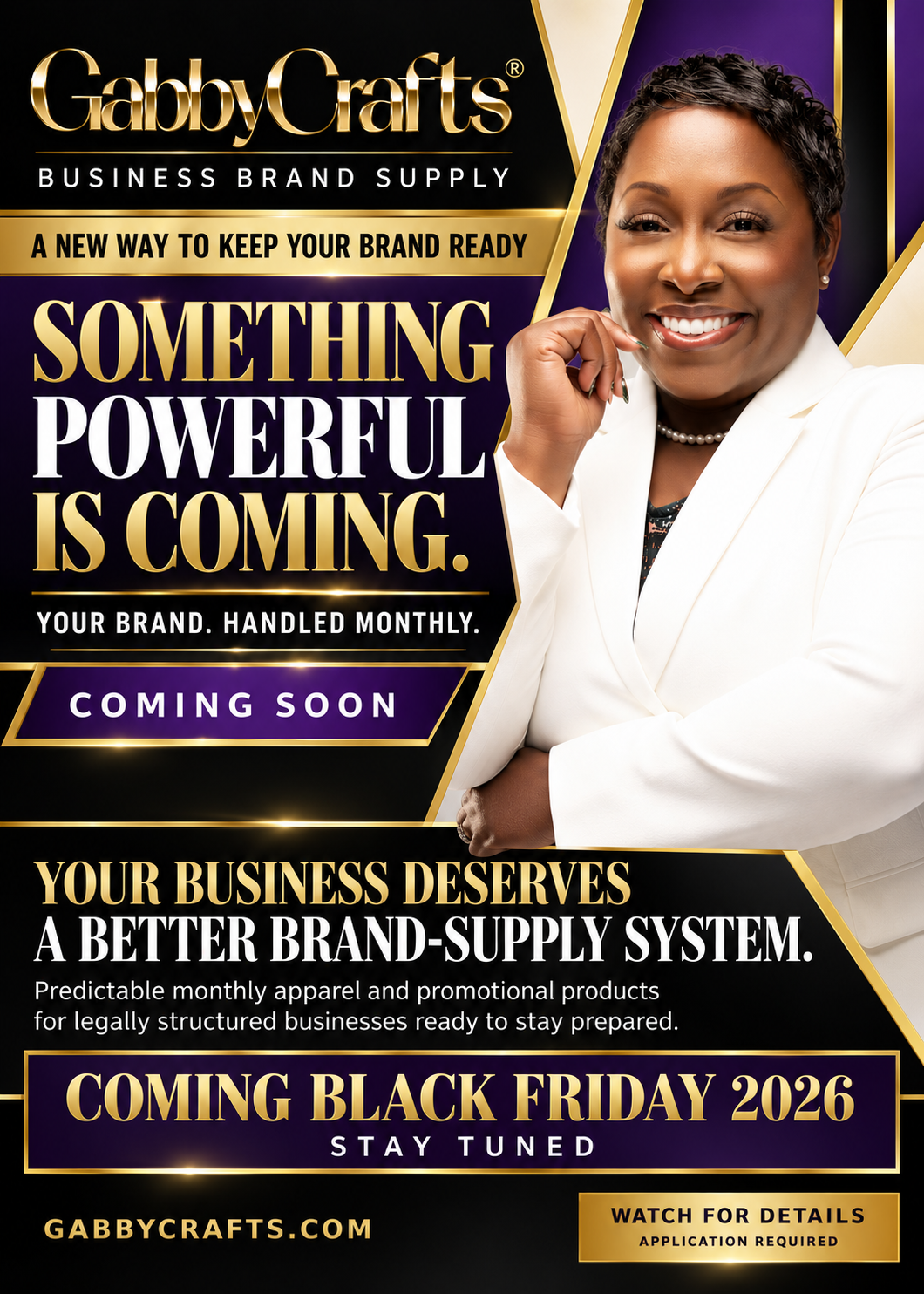 Black Friday Business Brand Supply Reservation