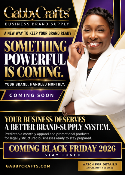 Black Friday Business Brand Supply Reservation