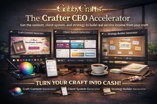 Crafter CEO Accelerator by GabbyCrafts™
