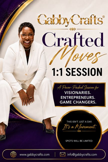 GabbyCrafts® CRAFTED Moves 1:1 Session