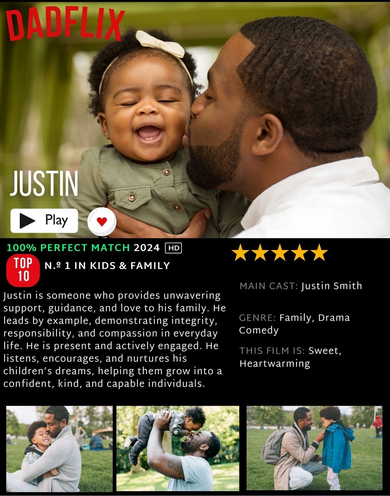 Netflix Father's Day Frames