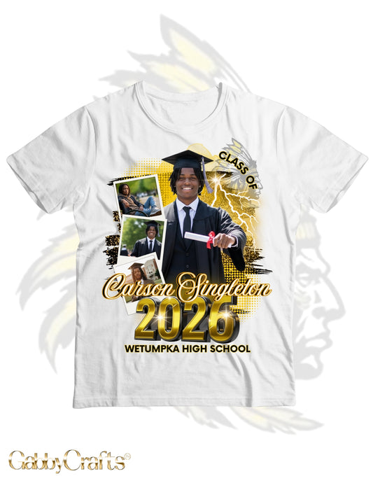 Personalized Graduation T-Shirts | Custom Grad Tees by GabbyCrafts