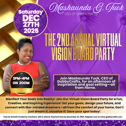 2nd Annual Virtual Vision Board Party