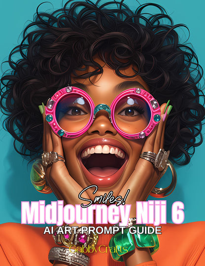 Smiles: A Digital Illustration Prompt Guide | Midjourney V6 Creative Inspiration