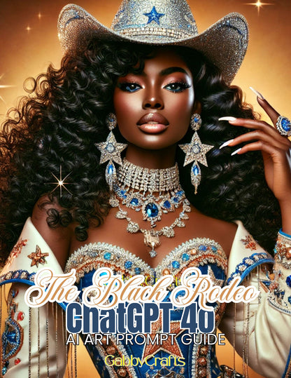 The Black Rodeo: A Digital Illustration Prompt Guide | ChatGPT 4o Creative Inspiration