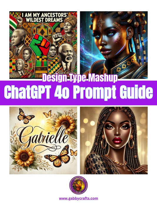 Design Type Mashup AI Prompt Guide | ChatGPT 4o Creative Inspiration