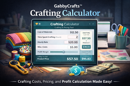 GabbyCrafts™ Crafter Rate Calculator