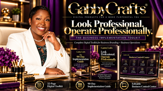 Look Professional. Operate Professionally. The Business Implementation Toolkit