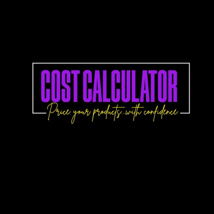 GabbyCrafts CraftSavvy Cost Calculator | Know Your Costs, Price with Confidence