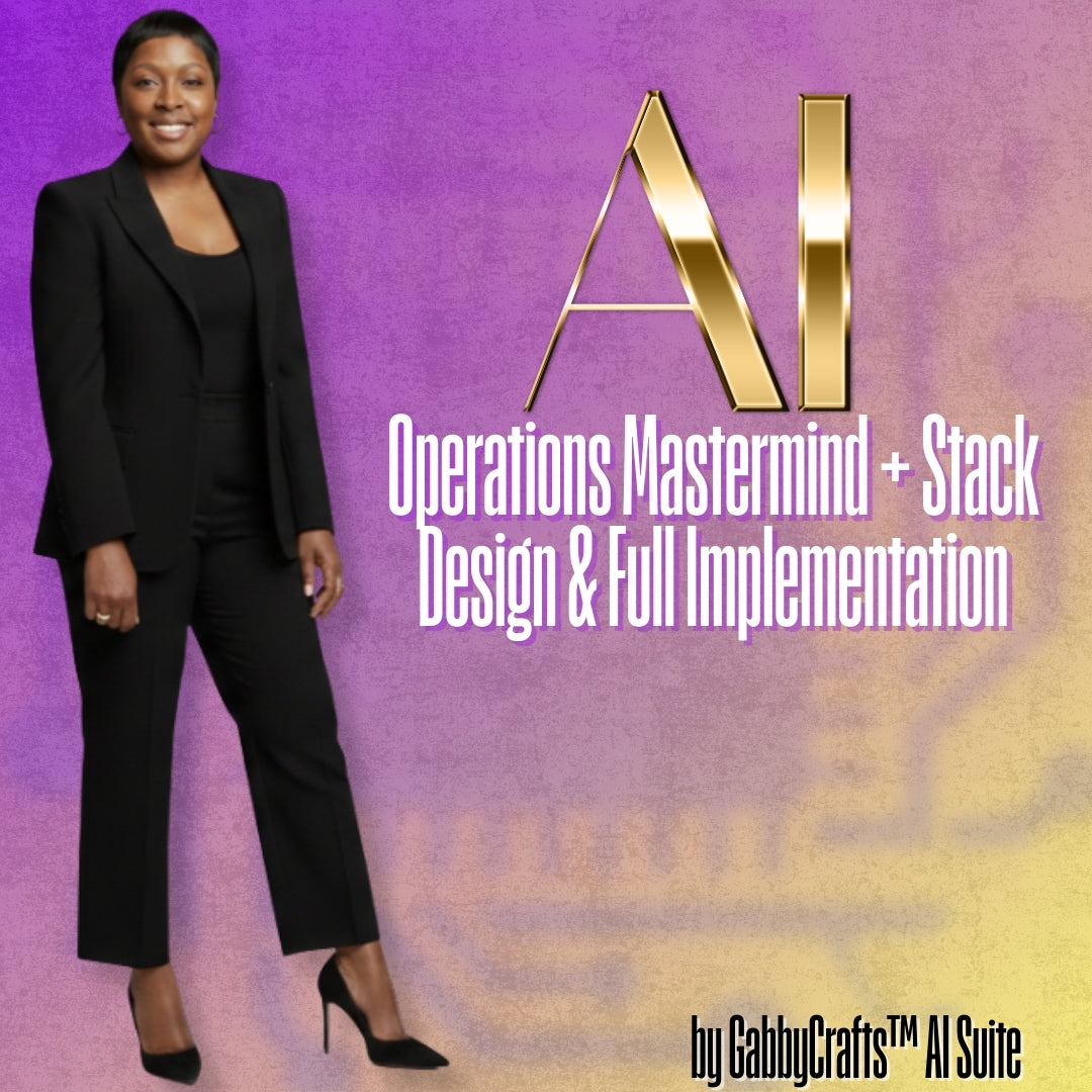 1:1 AI Operations Mastermind + Stack Design & Full Implementation