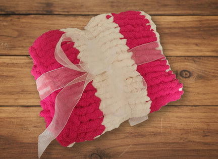 Handmade Chenille Chunky Blanket | Perfect Gift for Home Décor & Comfort Lovers