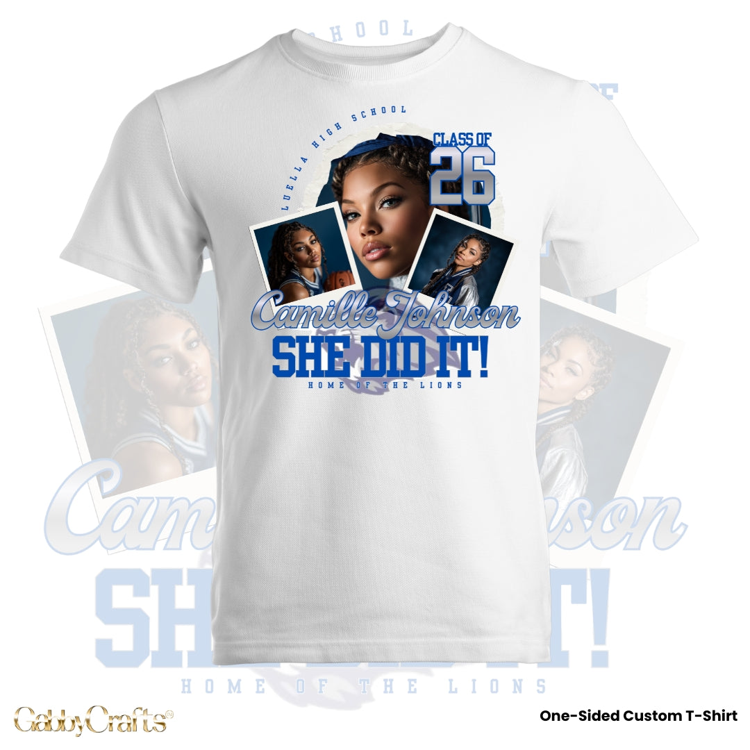 Personalized Graduation T-Shirts | Custom Grad Tees by GabbyCrafts