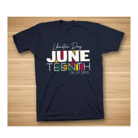 Liberation Day Juneteenth Tee | Celebrate Freedom & Black History