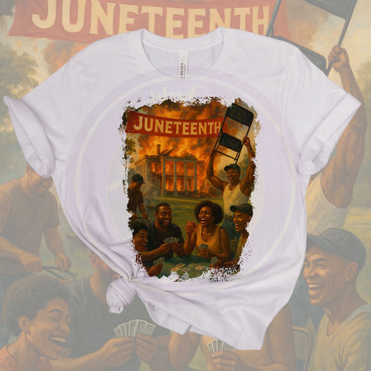 🔥 Juneteenth Liberation Tee – Bold, Powerful, Unapologetic | Celebrate Freedom & Black History