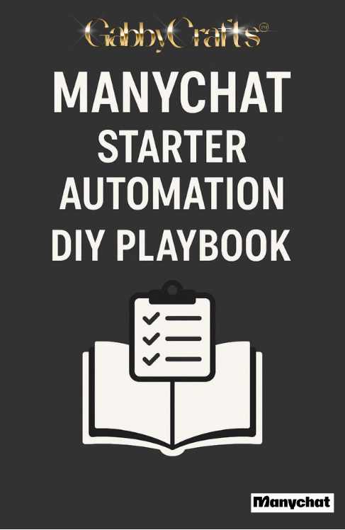 ManyChat Starter Automation DIY Playbook for Facebook