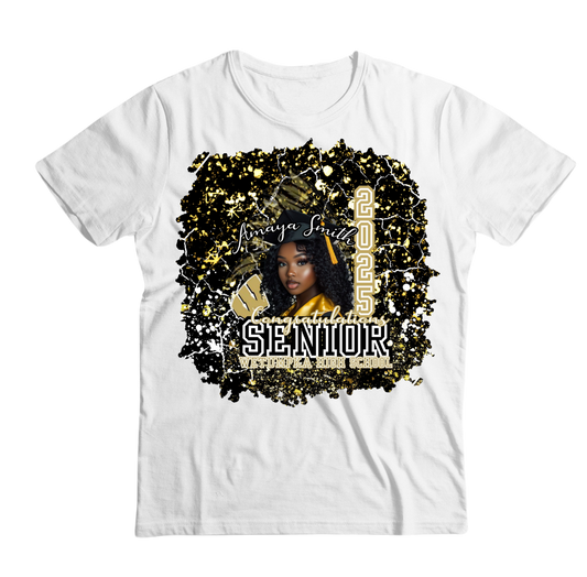 Custom Youth Graduation Tee | Personalized One-Sided Design